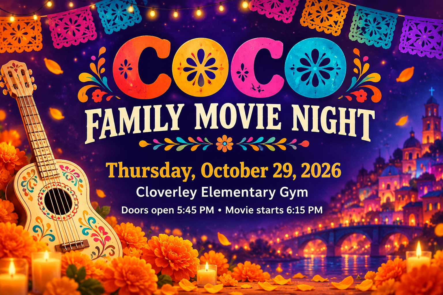 Coco Family Movie Night Festival